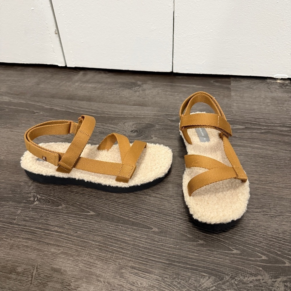 New in Box Everlane Brown The ReNew Teddy Sport Sandal